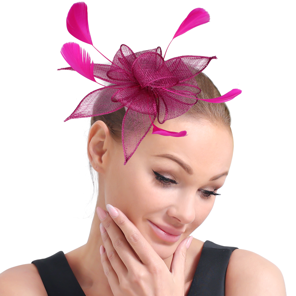 Women'S Fashion Kentucky Derby - عصابة شعر أنيقة للعروس، مناسبة لحفلات