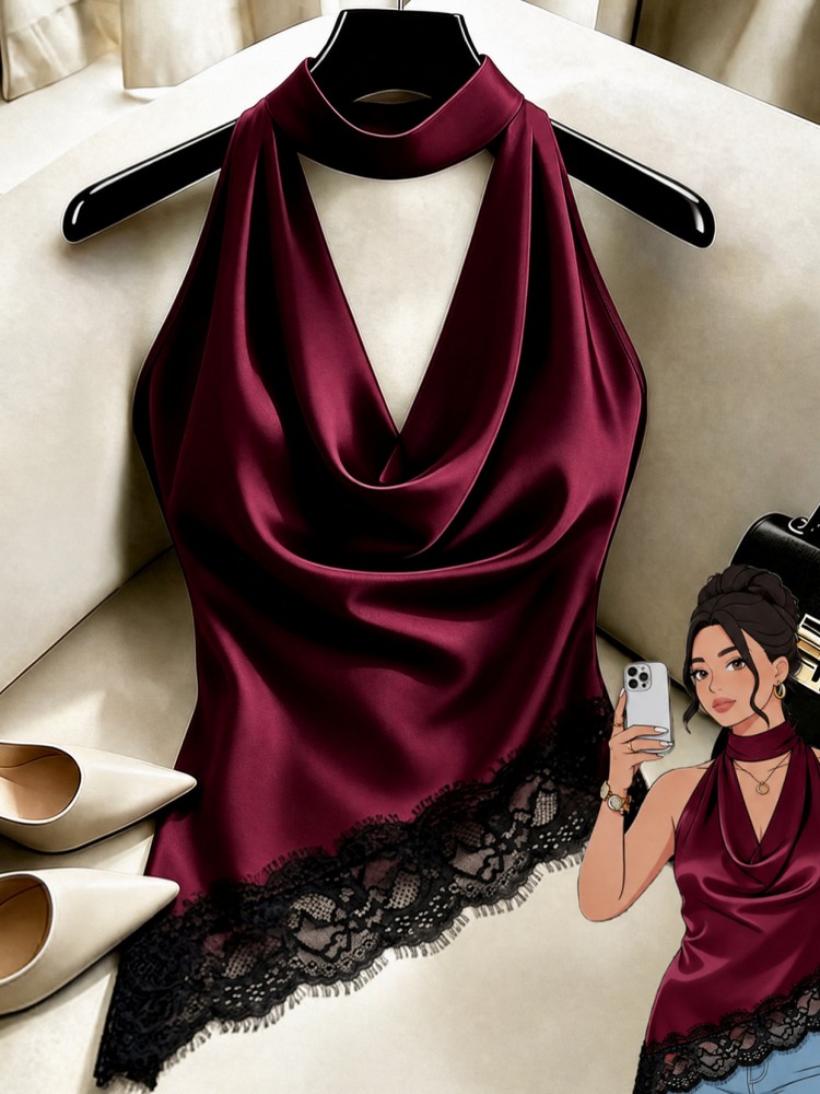 ملابس نسائية مقاس كبير 0XL-4XL - مراجعة Women'S Fashion Vest Tops وسعره