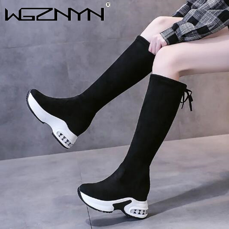 شتاء دافئ مكتنزة منصة أحذية طو - مراجعة Women'S Fashion Knee High Boots وسعره